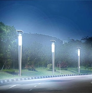 Solar photovoltaic lighting systems for road safety