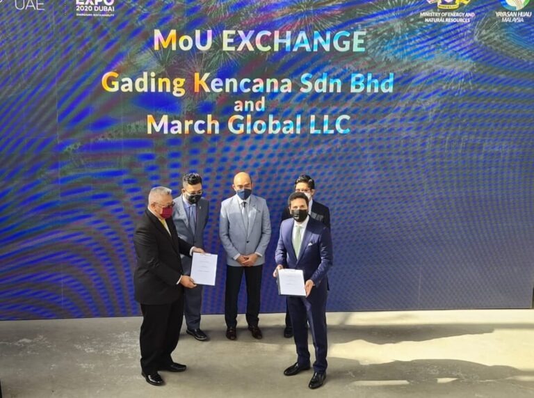 (MoU) with March Global LLC ,Memeterai perjanjian persafahaman