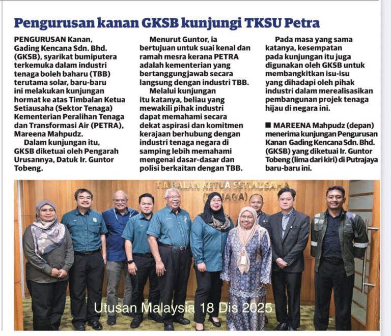 Pengurusan kanan GKSB kunjungi TKSU Petra